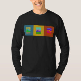 Scratchy Buttes-Triptychon-T - Shirt