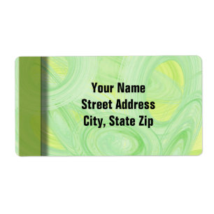 Scratchy Green Spirals