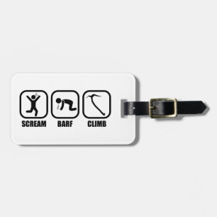 Scream Barf Climb Gepäckanhänger