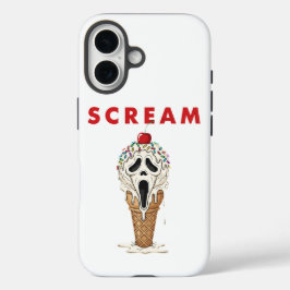 Scream Ice Cream Ghostface Apple iPhone 16, Tough iPhone 16 Hülle