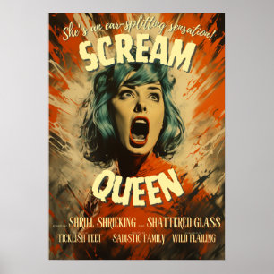 Scream-Queen-Filmplakat Poster
