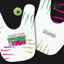 ‘Scream & Sugar’ Funny Fun Zombie Scratched 