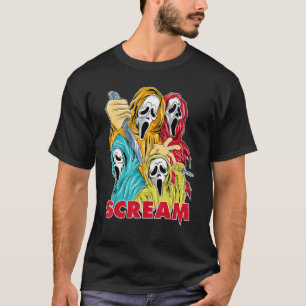 SCREAM Vintagen 90er Halloween Dunk FroSkate Match T-Shirt