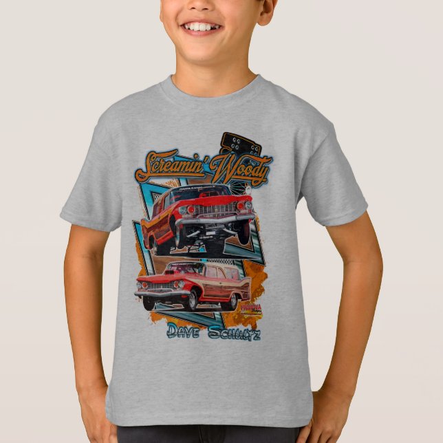 Screamin' Woody - Bildfront T-Shirt (Vorderseite)