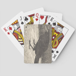 Screaming Crow (von Jan Mankes) Spielkarten
