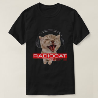 Screaming DJ Cat Meme Kopfhörer Musikliebhaber Kun T-Shirt