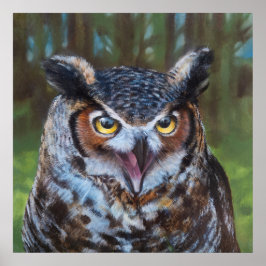 Screeching Archival Museum Quality Print Poster