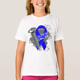 ScreenCancer - Grunge Colon Cancer T-Shirt