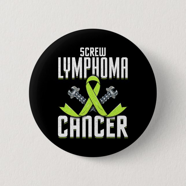 Screening Lymphom Krebs Limone Sensibilisierungska Button (Vorderseite)