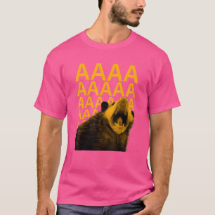 Screening Possum Aaaa Niedlich Funny Opossum Dank  T-Shirt