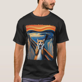 Screenkatze Parody Funny Cat Liebhaber Katzen Mama T-Shirt