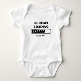 Screenloading Funny Creative Text Person Gift Baby Strampler