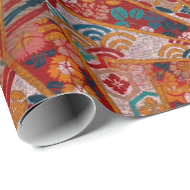 Screens Orientalisches Gewebe Geschenkpapier (Rolleneckpunkt)