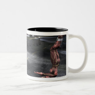 Screenshot: Batman gegen Blitz Zweifarbige Tasse