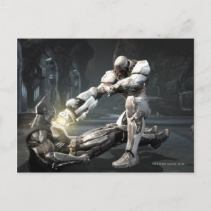 Screenshot: Batman vs Cyborg Postkarte