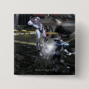 Screenshot: Cyborg gegen Nightwing 3 Button