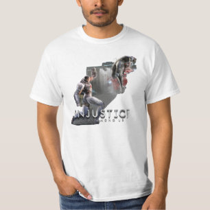 Screenshot: Cyborg gegen Nightwing T-Shirt