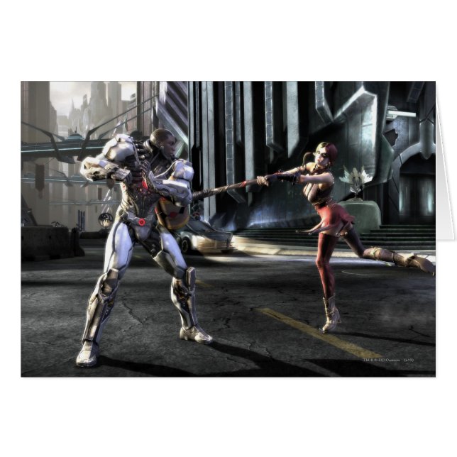 Screenshot: Cyborg vs Harley (Vorderseite (Horizontal))
