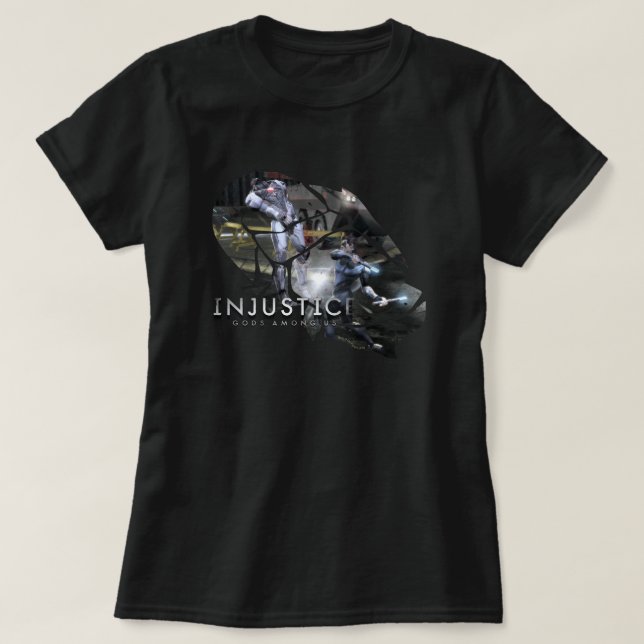Screenshot: Cyborg vs Nightwing 3 T-Shirt (Design vorne)