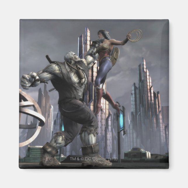 Screenshot: Grundy vs Wonder Woman Magnet (Vorne)