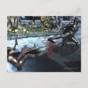 Screenshot: Harley vs Batman Postkarte