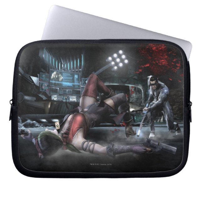 Screenshot: Harley vs Nightwing 2 Laptopschutzhülle (Vorderseite)