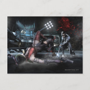 Screenshot: Harley vs Nightwing 2 Postkarte