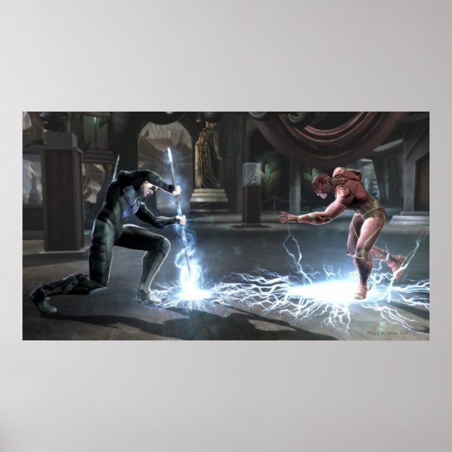 Screenshot: Nightwing vs Flash Poster (Vorne)