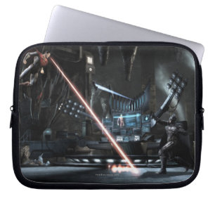 Screenshot: Superman gegen Batman Laptopschutzhülle