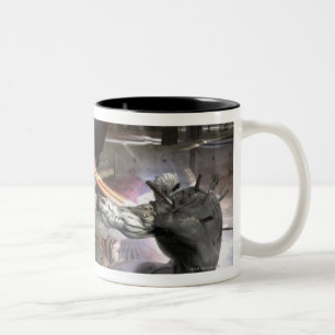 Screenshot: Supermann gegen Batman 2 Zweifarbige Tasse