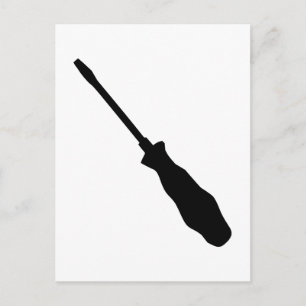 Screwdriver Postkarte