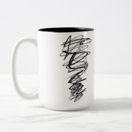 Scribble Doodle Rebel Tasse