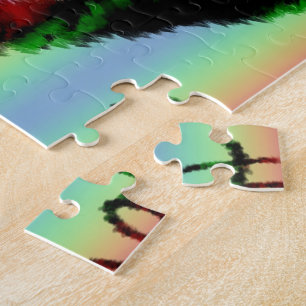 Scribble Liebe Xoxo Herz Strip Puzzle