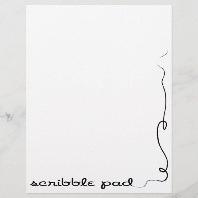 Scribble Pad (Vorderseite)