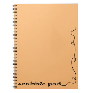 Scribble Pad Orange Notizblock