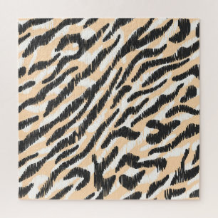 Scribble Zebra Leopard: Vintager Pelz