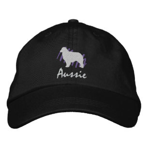 Scribbled Aussie Bestickte Baseballkappe