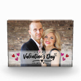 Scribbled Red Pink Hearts Valentine's Day Foto