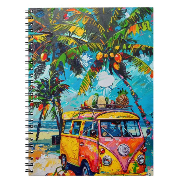 Scribbles & Tacos-Notebook Notizblock (Vorderseite)