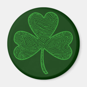 Scribblprint Shamrock Magnet