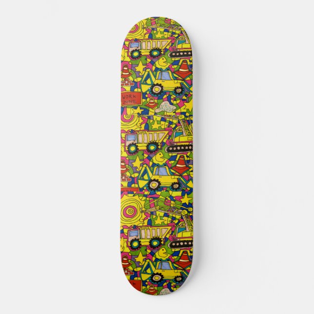 SCRIBZ KIDZ SKATEBOARD / JMT (Vorderseite)