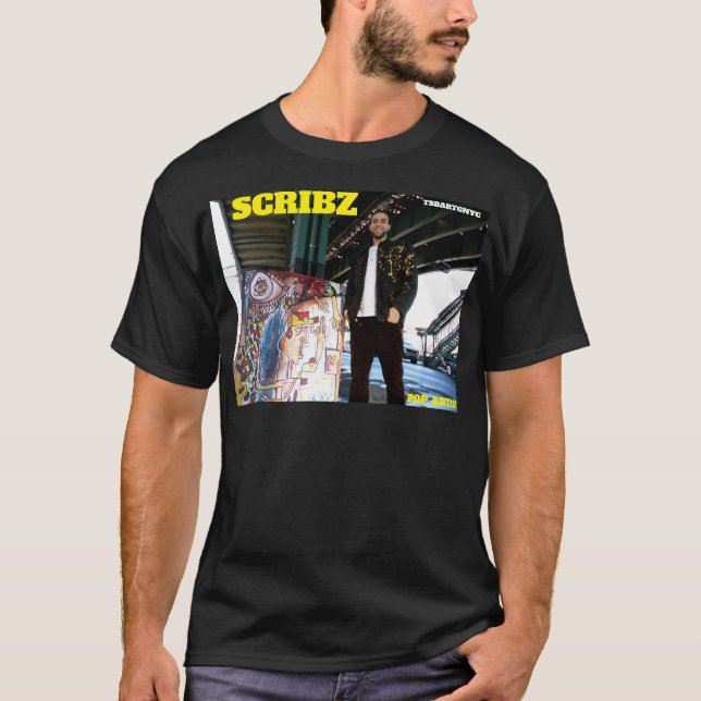 SCRIBZ NYC T-Shirt (Vorderseite)