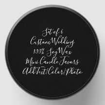 Script 6x Mariage noir blanc personnalisé 100% cir