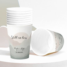 Script Boho Watercolor Mountain Anniversary