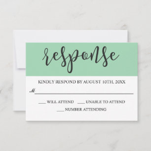 Script de brosse moderne RSVP