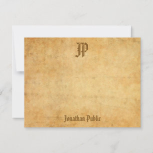 Script de calligraphie Modèle vintage classique