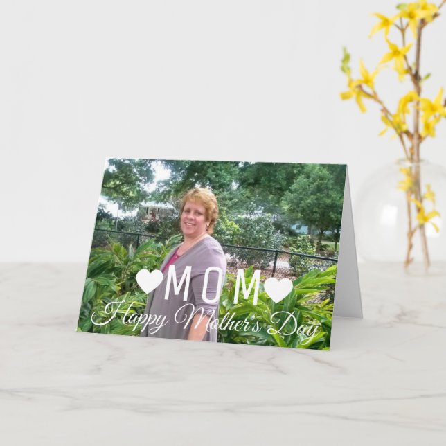 Script de Photo pour la Fête des Mères & Carte à C (Fleur jaune)