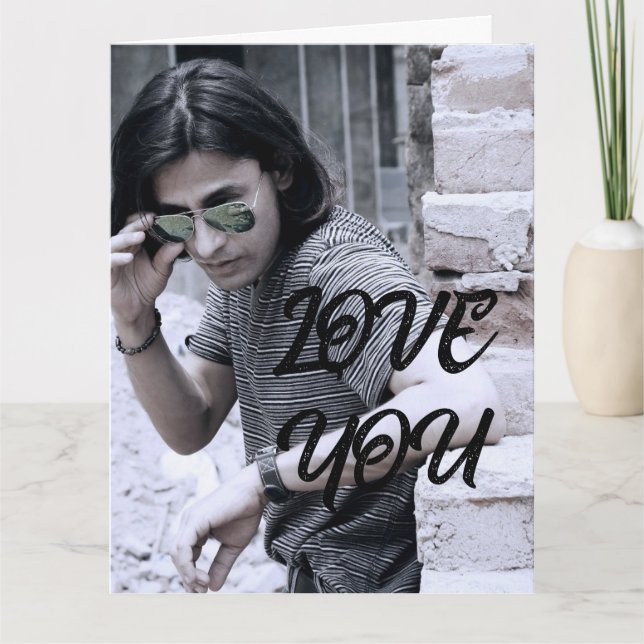 SCRIPT DE PHOTOS PERSONNALISÉ CARTES DE RÉJOUISSEM (Devant)