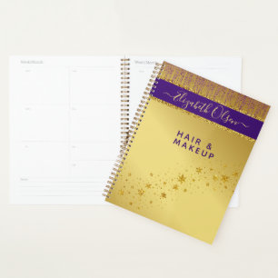 Script de signature holographique Moderne Paillett