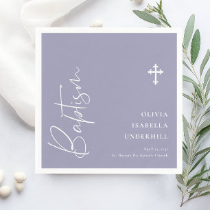 Script Girls Taufe Serviette